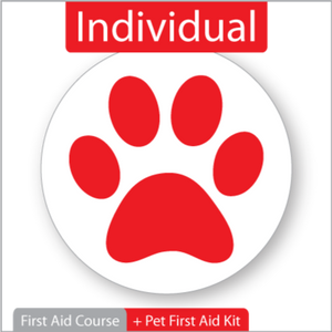 Individual Course Booking  + Pet First Aid Kit   SAVE !