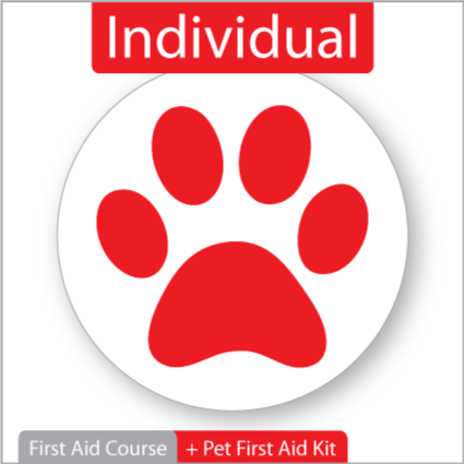 Individual Course Booking  + Pet First Aid Kit   SAVE !
